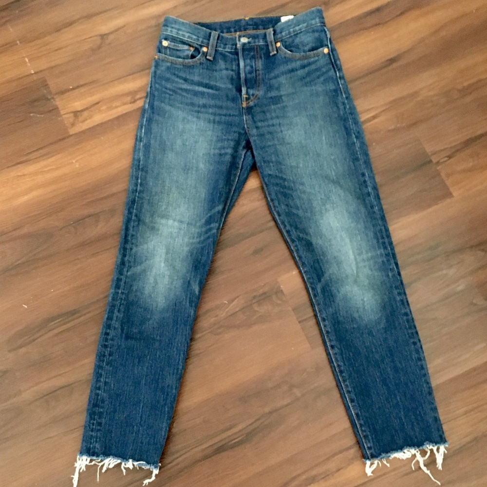 Levi’s Premium Wedgie Icon Fit Ankle Jeans